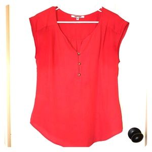 Daniel Rainn Womens light orange blouse